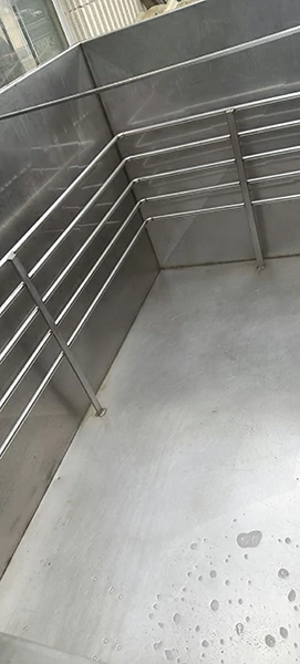 Carlos de las Cuevas, Saladero, Balsa de agua helada