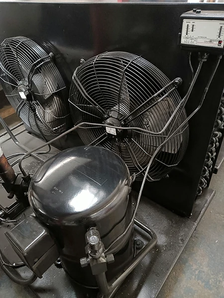 Carlos de las Cuevas, Motor de refrigeración